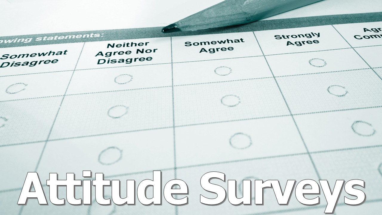 Attitude Surveys