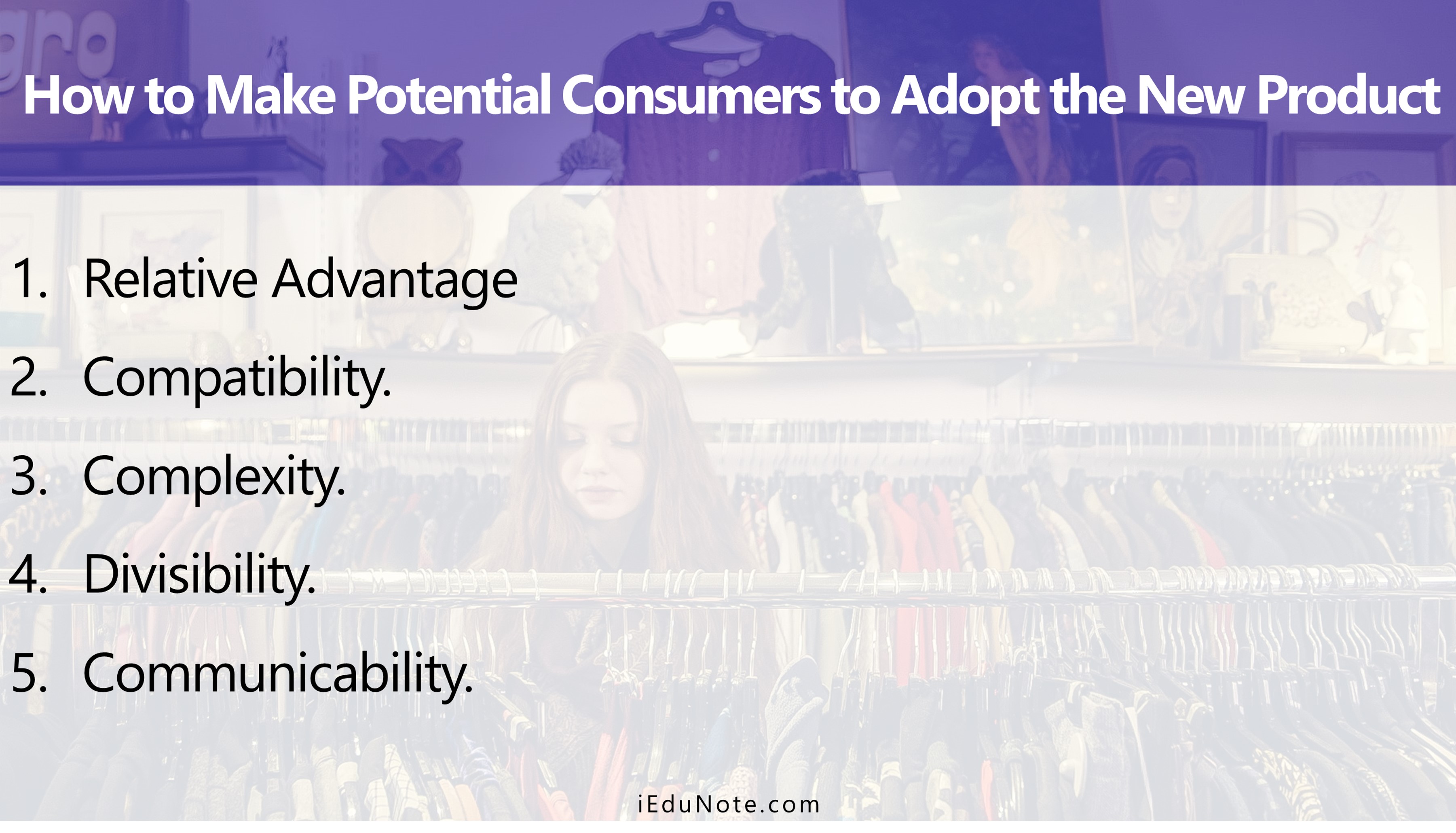 How to Make Potential Consumers to Adopt the New Product How to Make Potential Consumers to Adopt the New Product