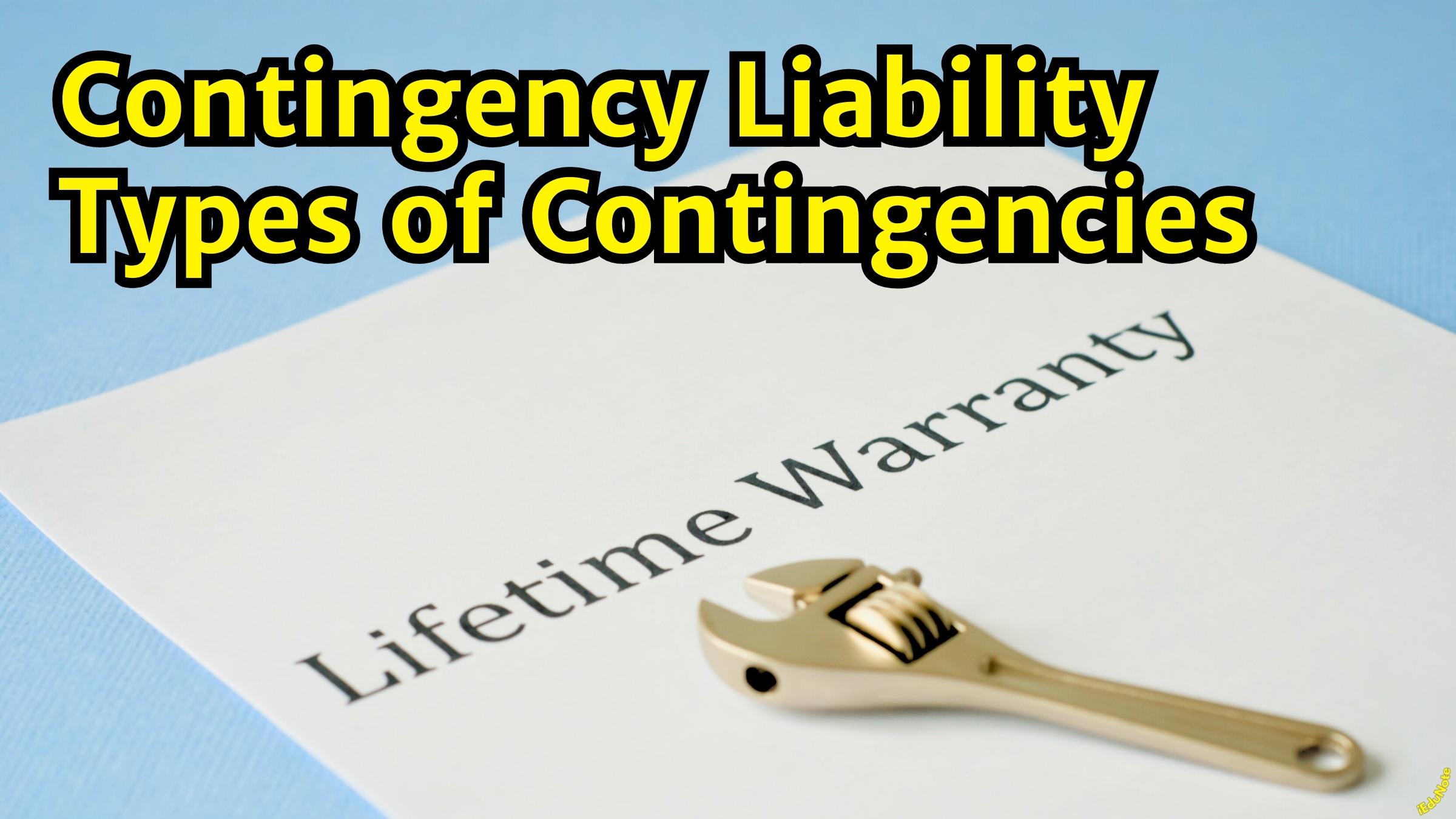 contingency-liability