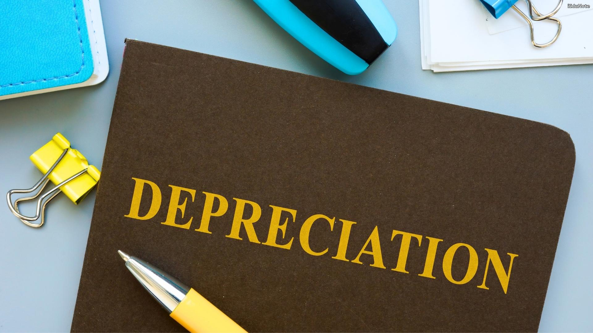 depreciation formula example chart illustration meaning