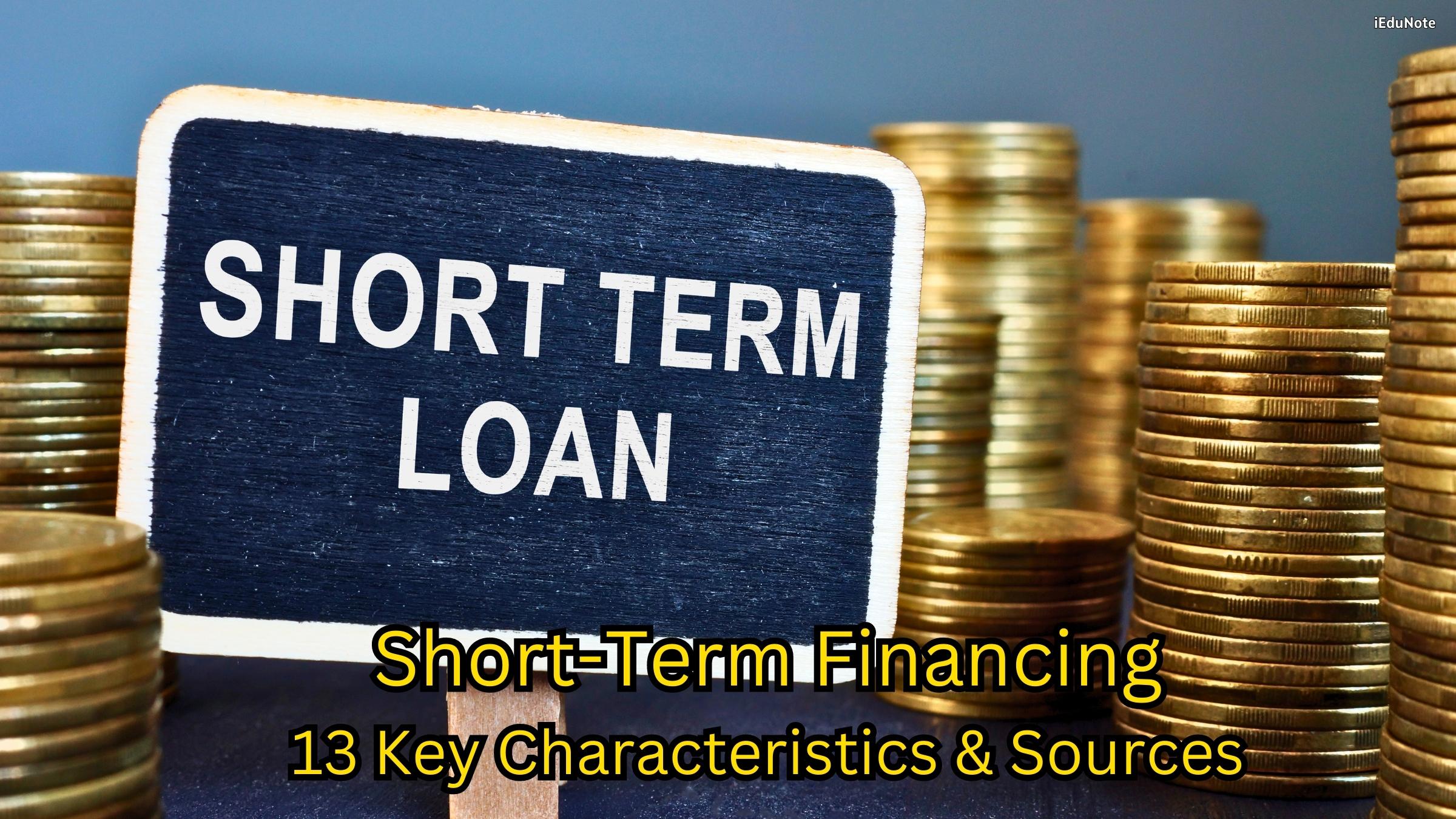 Short-Term Financing