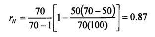 Kuder-Richardson Formula 3