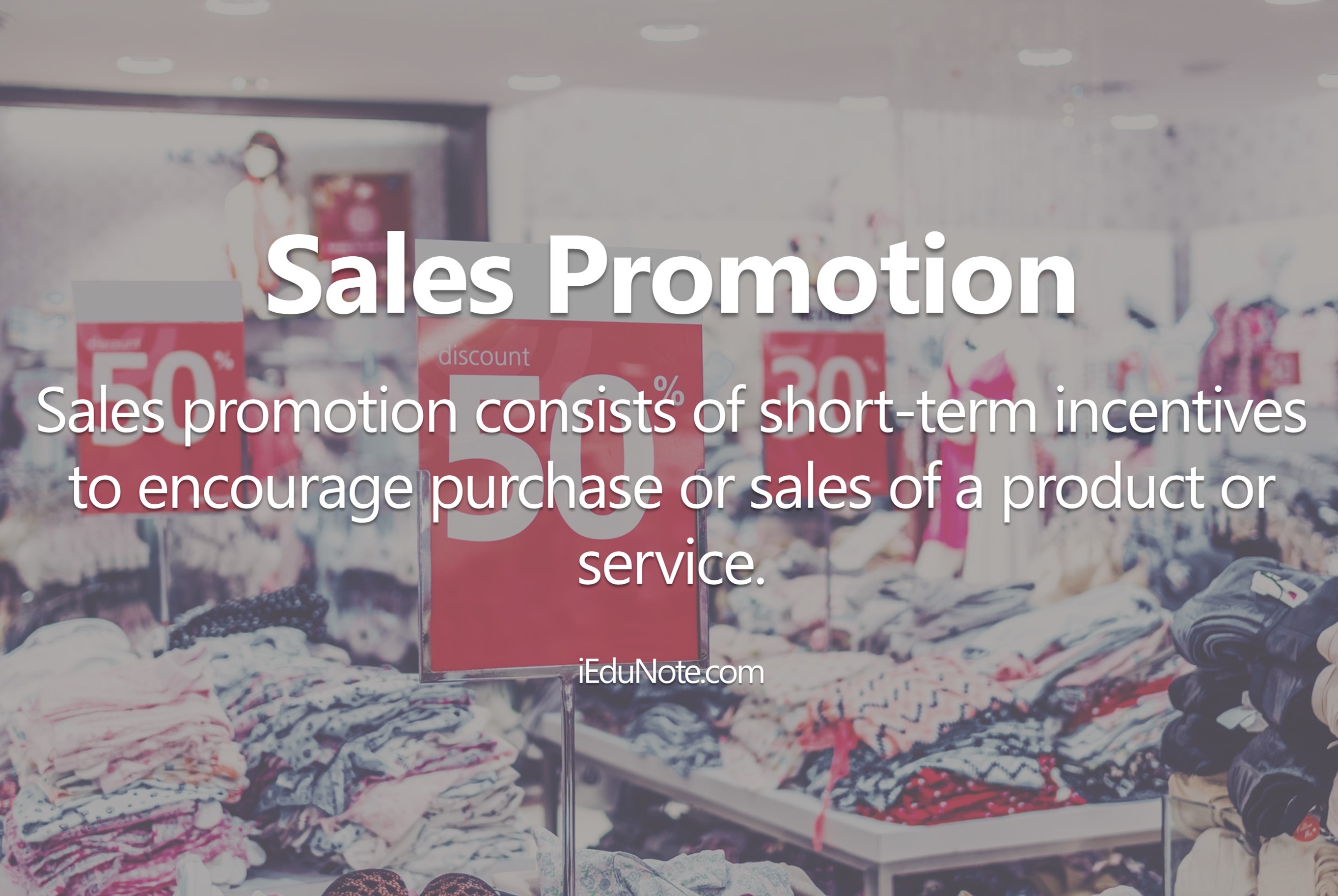 sales promotion meaning