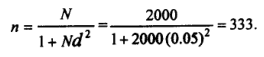 Sample size when estimating a population proportion example - 9