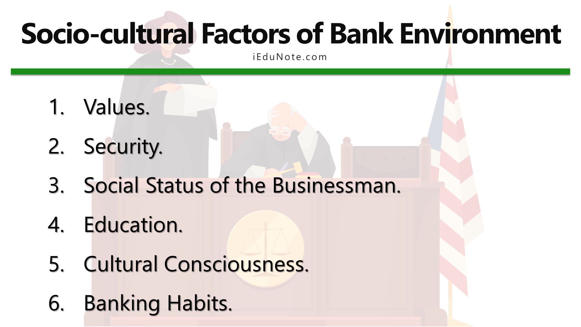 socio cultural factors of bank environment