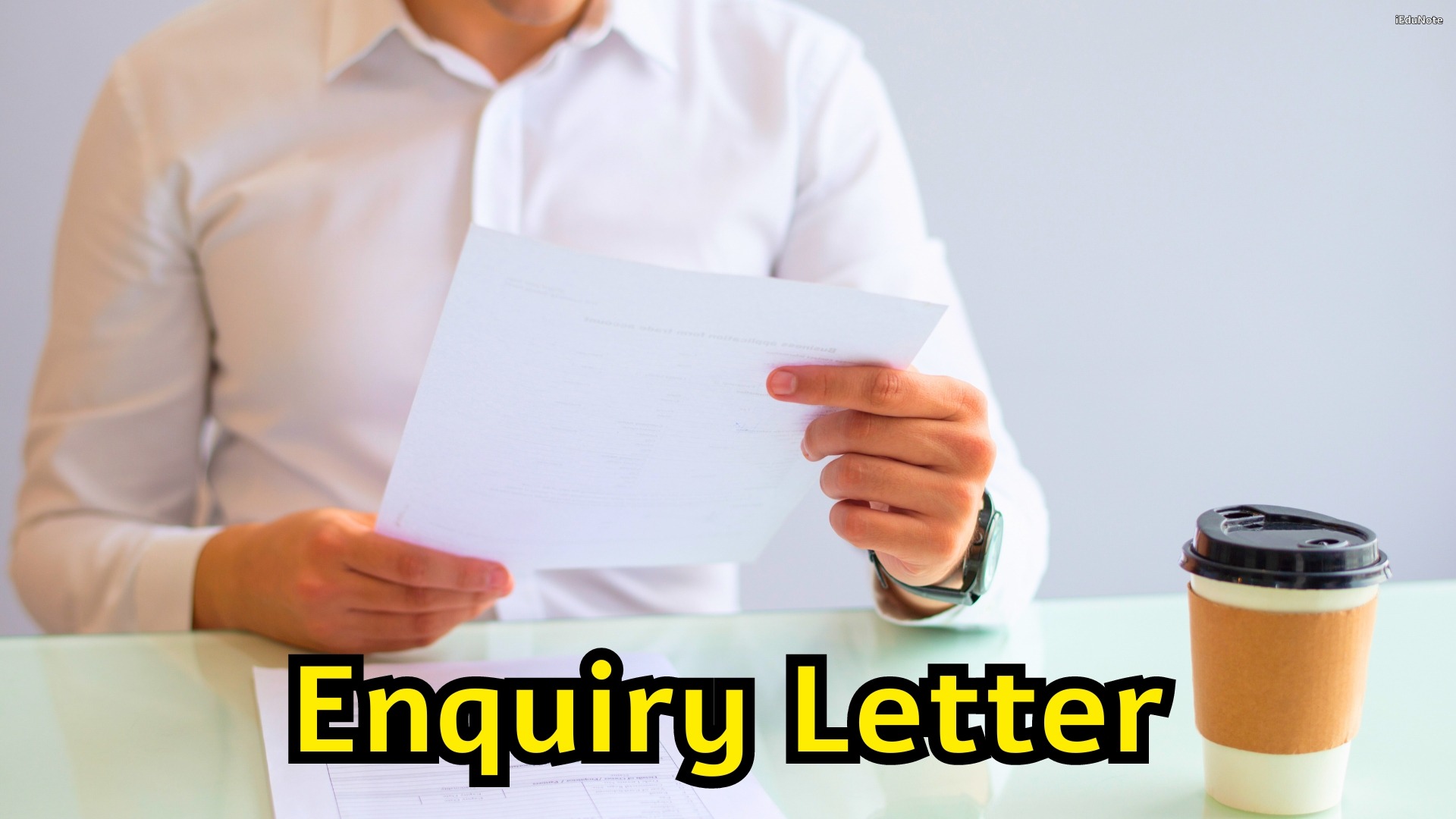 enquiry letter