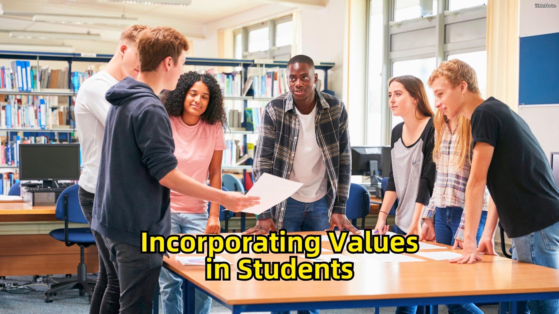 incorporating values in students