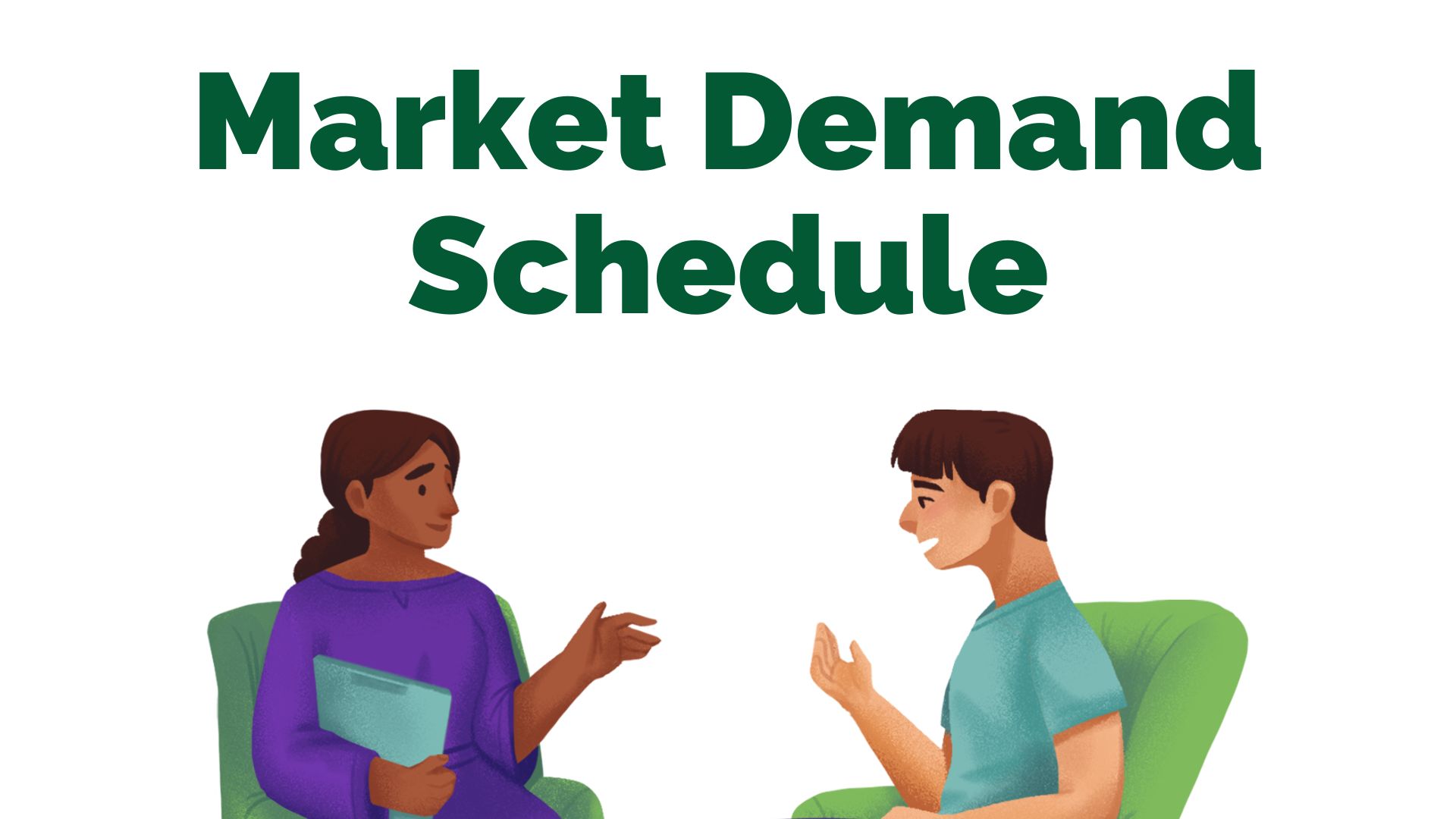 Market Demand Schedule Market Demand Schedule