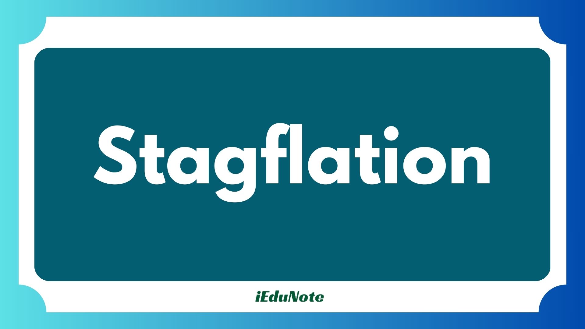 stagflation